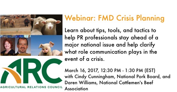 Webinar: FMD Crisis Planning
