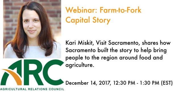 Webinar: Kari Miskit - Farm-to-Fork Capital Story
