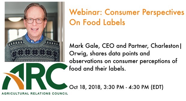 ARC Webinar: Consumer Perspectives On Food Labels