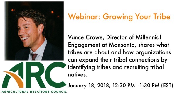 Webinar: Vance Crowe - Growing Your Tribe
